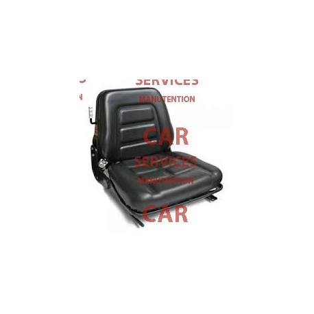 siège type gs12 tissu avec micro et ceinture