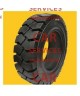 pneus plein souples 15x4.5-8 standard