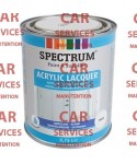 Laque acrylique satinée Spectrum Blanc